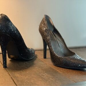 Sparkle Heels! 4.5” Size 9 ✨💎🖤